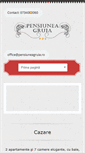 Mobile Screenshot of pensiuneagruia.ro